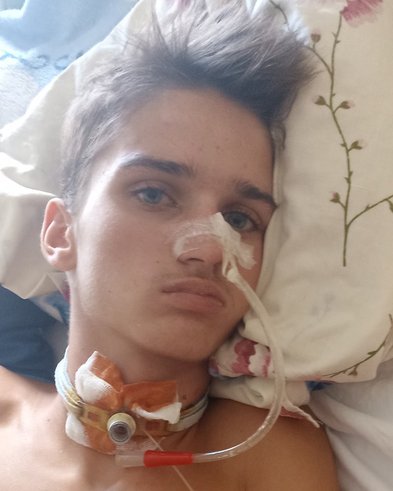 Timur in hospital